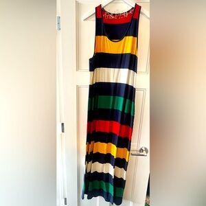 Hudson Bay stripes Maxi Tank Dress